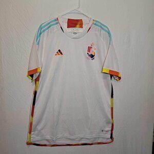 Adidas Belgium‎ Away Jersey Mens Size XL HK5034 New with Tags